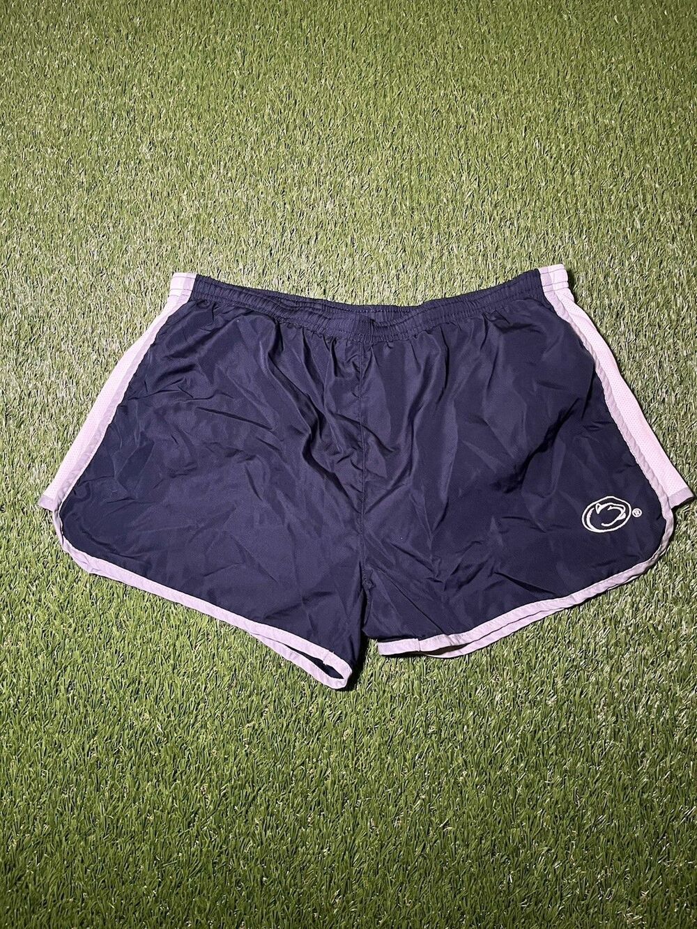 Colosseum Penn state women’s Athletic Shorts Navy Gray Polyester Size XL